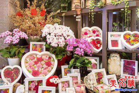 最新的花店起名,好聽的花店名字